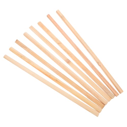 KONTONTY 8 Stück Montage hängende Schriftrolle Modell-Lackierständer Gobelinstange Poster Kleiderrahmen Tapisseriehalter Bilderrahmen Aufhänger Dübel zum Basteln Posteraufhänger Holz Beige KONTONTY 8 Stück Montage hängende Schriftrolle Modell-Lackierständer Gobelinstange Poster Kleiderrahmen Tapisseriehalter Bilderrahmen Aufhänger Dübel zum Basteln Posteraufhänger Holz Beige von KONTONTY