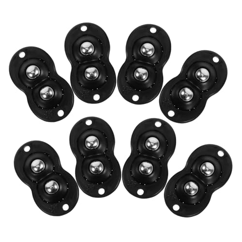 KONTONTY 8 Stück Selbstklebende Mini kugelrollen mit Doppelten Stahlkugellagern Geräuscharm Langlebig Geeignet für Küchengeräte Kleine Möbel Elektrogeräte Einfache Montage ohne Bohren KONTONTY 8 Stück Selbstklebende Mini kugelrollen mit Doppelten Stahlkugellagern Geräuscharm Langlebig Geeignet für Küchengeräte Kleine Möbel Elektrogeräte Einfache Montage ohne Bohren von KONTONTY