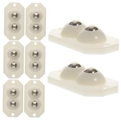 KONTONTY 8 Stück Teiliges Selbstklebende Mini lenkräder aus Edelstahl Geräuscharm und Bodenschonend Geeignet für Kleine Küchengeräte Möbel Aufbewahrungsboxen und Flexible Möbelmobilität KONTONTY 8 Stück Teiliges Selbstklebende Mini lenkräder aus Edelstahl Geräuscharm und Bodenschonend Geeignet für Kleine Küchengeräte Möbel Aufbewahrungsboxen und Flexible Möbelmobilität von KONTONTY