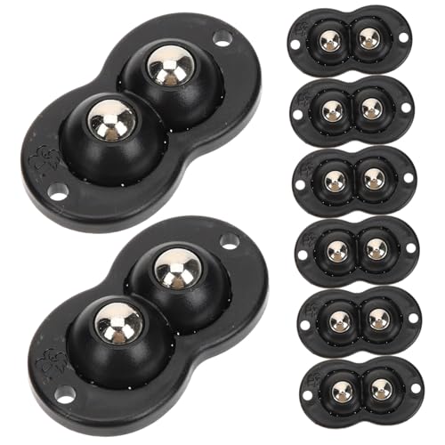 KONTONTY 8 Stück Teiliges Selbstklebende Mini lenkrollen mit Stahlkugeln Kleine Schwenkbare für Aufbewahrungsboxen Mülltonnen und Lagerbehälter Tragfähig und Vielseitig Einsetzbar KONTONTY 8 Stück Teiliges Selbstklebende Mini lenkrollen mit Stahlkugeln Kleine Schwenkbare für Aufbewahrungsboxen Mülltonnen und Lagerbehälter Tragfähig und Vielseitig Einsetzbar von KONTONTY