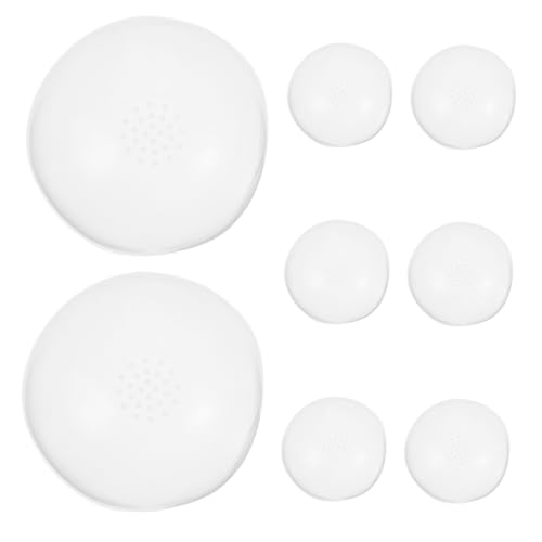 KONTONTY 8stücke Silikon-perückenkappe Für Puppen rutschfeste Kopfbedeckung Puppensilikonhaarkappe Mit Kopfumfang Puppenherstellungswerkzeuge Und Puppennähzubehör Für Styling Und KONTONTY 8stücke Silikon-perückenkappe Für Puppen rutschfeste Kopfbedeckung Puppensilikonhaarkappe Mit Kopfumfang Puppenherstellungswerkzeuge Und Puppennähzubehör Für Styling Und von KONTONTY