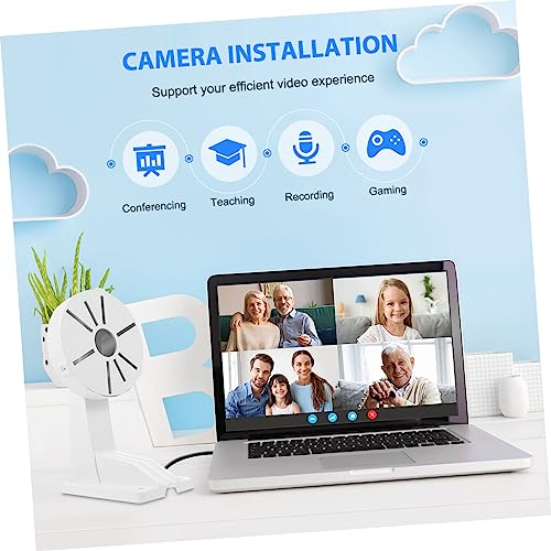 KONTONTY Abs Überwachungskamera Halterung Wandhalterung Wetterfest für Innen Außen CCTV Dome Kameras Einfache Montage Robuste Kamera Halterung Kompatibel mit Standardgrößen von KONTONTY