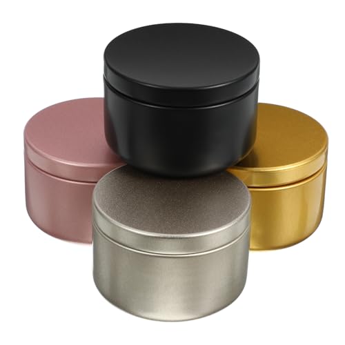 KONTONTY Aluminium-kerzenglas-set -teilig 50 Ml Kerzendosen Kerzenbehälter für Partys Heimdekoration Kerzen KONTONTY Aluminium-kerzenglas-set -teilig 50 Ml Kerzendosen Kerzenbehälter für Partys Heimdekoration Kerzen von KONTONTY