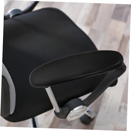 KONTONTY Armlehnenpolster Aus Pu-Schaum Für Bürostühle Und Drehstühle Armlehnenbezug Zum Austauschen Oder Aufrüsten Lindert Druck Ellbogen Und Unterarme Geeignet Für Verschiedene Stuhltypen von KONTONTY