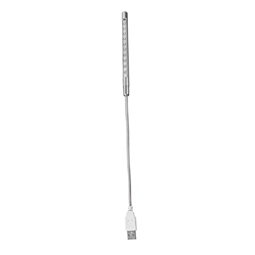 KONTONTY Augenschutzlampe Batterie Schreibtischlampe Tischleuchte Batterielampe Monitor Schwarzer Tisch Lampen Led-lampe Usb Kabellose Tischlampe Tisch Für Schreibtisch Einstellbar Silver von KONTONTY