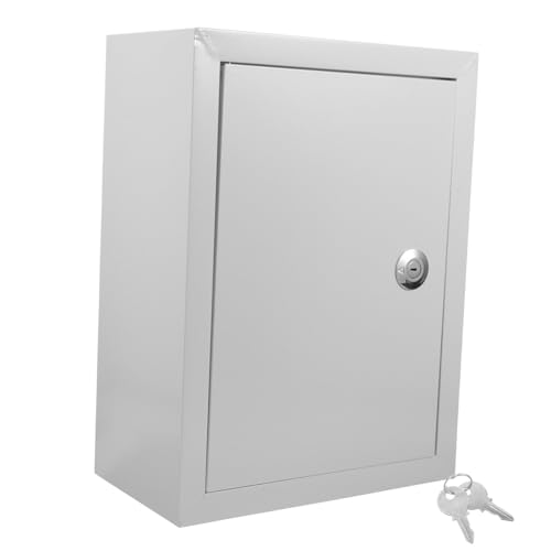 KONTONTY Außen-abzweigkasten Metall-schaltkasten Wetterfester Projektkasten Spritzwassergeschützter Verteilerkasten 30 X 40 Cm Rostbeständig Für Industrie Und Gewerbe von KONTONTY