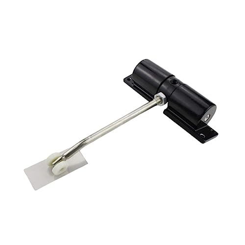 KONTONTY Automatischer Türschließer aus Zinklegierung Einstellbarer Türdämpfer mit Metallgehäuse Oberflächenmontage Geräuschlos Geeignet für Rechts Linksanschlag DIY Hausgebrauch Schwarz KONTONTY Automatischer Türschließer aus Zinklegierung Einstellbarer Türdämpfer mit Metallgehäuse Oberflächenmontage Geräuschlos Geeignet für Rechts Linksanschlag DIY Hausgebrauch Schwarz von KONTONTY