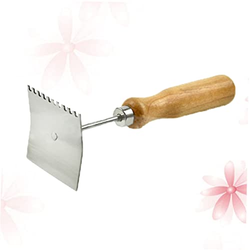 KONTONTY Beekeeping Reinigungs Schaufel mit Holzgriff Langlebiges Imker Werkzeug für Effiziente Wabenreinigung Rostbeständig und Robust Zubehör für Imkereibedarf KONTONTY Beekeeping Reinigungs Schaufel mit Holzgriff Langlebiges Imker Werkzeug für Effiziente Wabenreinigung Rostbeständig und Robust Zubehör für Imkereibedarf von KONTONTY