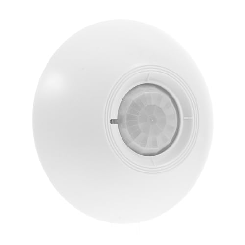 KONTONTY Bewegungsmelder mit Alarm Deckenmontage Präzise Bewegungserkennung für zu Hause und Fabriken Einfache Installation und Umfassende Abdeckung von KONTONTY