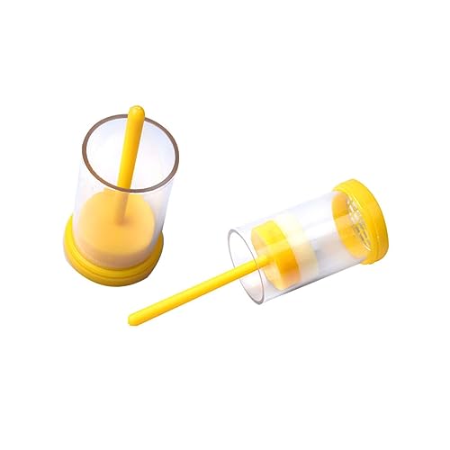 KONTONTY Bienenkönigin Markierungsflasche Mit Kolben Kunststoff Imkerwerkzeug Für Bienenzucht Und Identifizierung Der Königin KONTONTY Bienenkönigin Markierungsflasche Mit Kolben Kunststoff Imkerwerkzeug Für Bienenzucht Und Identifizierung Der Königin von KONTONTY