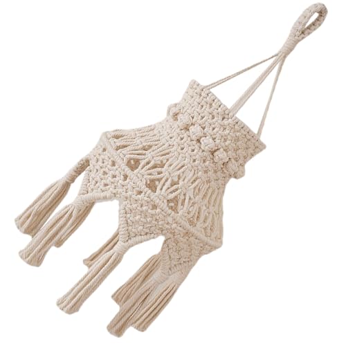 KONTONTY Boho Makramee Lampenschirm Handgefertigt Hängend Vintage Deckenleuchte Lampenabdeckung für Wohnzimmer Schlafzimmer Pendelleuchte Garn Gestrickt KONTONTY Boho Makramee Lampenschirm Handgefertigt Hängend Vintage Deckenleuchte Lampenabdeckung für Wohnzimmer Schlafzimmer Pendelleuchte Garn Gestrickt von KONTONTY