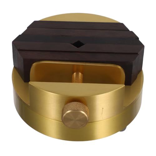KONTONTY Brass Seal Engraving Vise Rotating Wood Engraving Clamp Adjustable Seal Fixing Tool für Holzschnitzerei mit Ergonomischem Griff und Kompakter Bauweise von KONTONTY