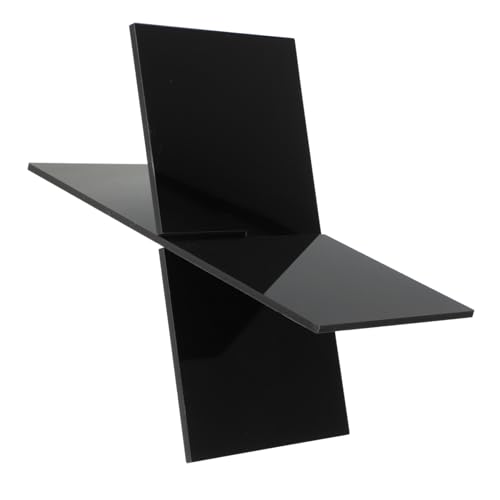 KONTONTY Buchständer Stabiler Buchhalter für Desktop Multifunktionale Buchstütze Design zur Dekoration und Organisation von Büchern im Arbeitszimmer von KONTONTY