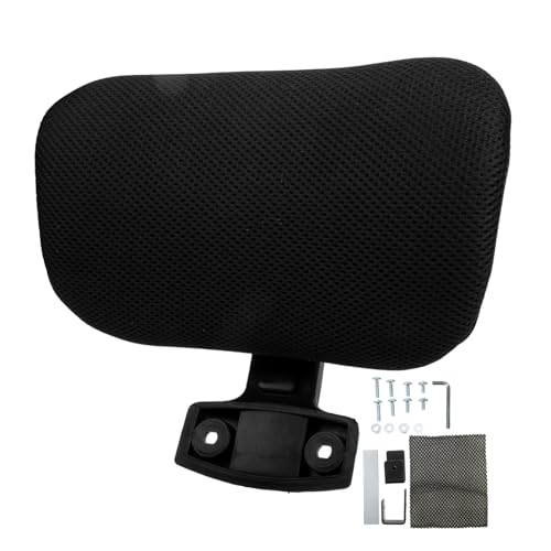 KONTONTY Bürocomputerstuhl Kopfstütze Verstellbar Ergonomisches Kopfkissen für Optimale Nackenunterstützung Geeignet für Home Office und Arbeitsplatz von KONTONTY