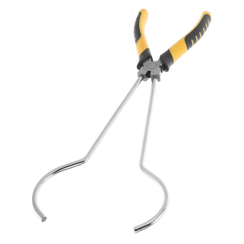 KONTONTY Crucible Zange mit Gebogenem Mund Stabile Tiegelzange für Goldschmelzen Zuverlässiges Schmuckgießwerkzeug Hochwertiges Metallhandwerks Labor und Werkstatt KONTONTY Crucible Zange mit Gebogenem Mund Stabile Tiegelzange für Goldschmelzen Zuverlässiges Schmuckgießwerkzeug Hochwertiges Metallhandwerks Labor und Werkstatt von KONTONTY