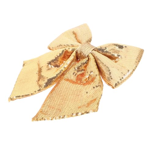 KONTONTY Dekorative Bogen Weihnachten Bogen Baum Bogen Schmuck Bowknot Ornamente Weihnachten Party Hängen Einzigartige Bowknot Pailletten von KONTONTY