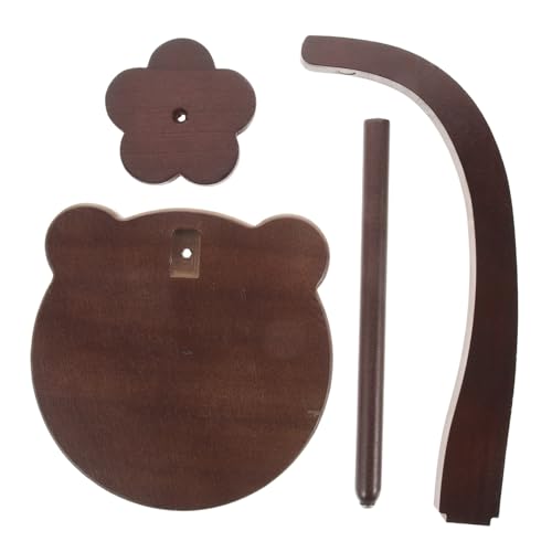 KONTONTY Drehbarer Holz Garnhalter Praktischer Spulenhalter für Strick und Häkelprojekte für DIY mit Feiner Verarbeitung und Robustem Design Verhindert das Herunterfallen von von KONTONTY