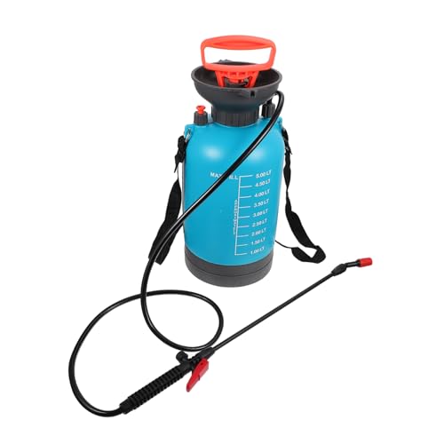 KONTONTY Drucksprühgerät Hochdruck Gießkanne für Garten Manuelles Drucksprühgerät für Pflanzen Robuste Sprühflasche mit Sicherheitsventil für Hobby und Profigärtner von KONTONTY
