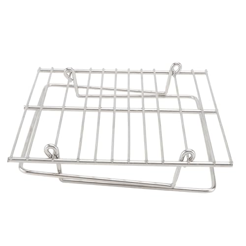 KONTONTY Edelstahl Grillrost Tragbarer Barbecue Grill Zubehör Multifunktional für Outdoor Camping Picknick Garten Grillen KONTONTY Edelstahl Grillrost Tragbarer Barbecue Grill Zubehör Multifunktional für Outdoor Camping Picknick Garten Grillen von KONTONTY