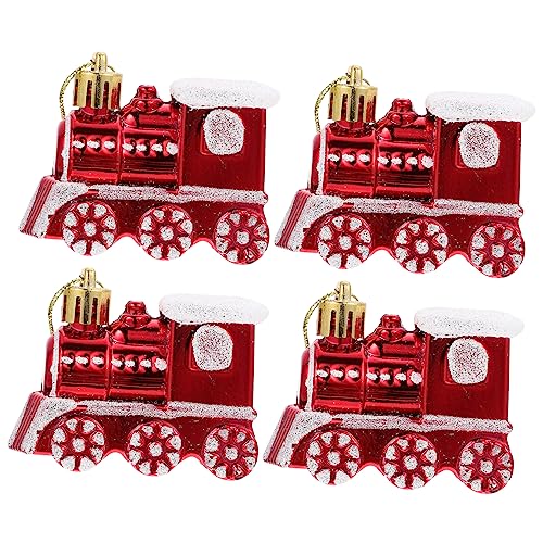 KONTONTY Eleganter Stil Christbaumschmuck 4-TLG. Zugkugel-Dekorationsset von KONTONTY