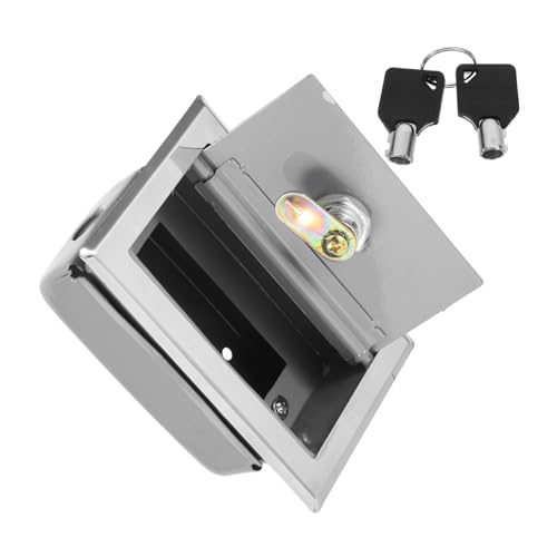 KONTONTY Elektrische Rolltor schalttaste mit Metallschutzgehäuse Impuls tastenschalter Aufputz steuerbox für Rolladen Inklusive Schlüssel Sicherer Schutz Kompatibel für Garagentore und von KONTONTY