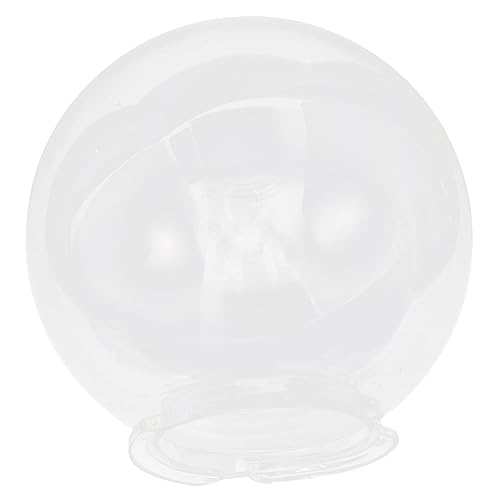 KONTONTY Kugel Lampenschirm Transparent Für Gartenlaternen Ersatz Für Stehlampe Und Wandleuchte Lichtabdeckung Für Verschiedene Glühbirnen Dekorativ Und Funktional von KONTONTY