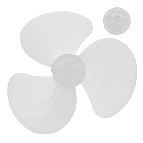 KONTONTY Ersatz Lüfterflügel für Standventilator Transparente Kunststoffblätter Leise Installieren Langlebig und Kompatibel mit Gängigen Standventilatoren von KONTONTY