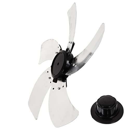 KONTONTY Ersatzventilatorblätter aus Aluminium für Tisch und Standventilatoren Leise Hitzebeständig Zubehör für Beschädigte oder Abgenutzte Ventilatorflügel von KONTONTY