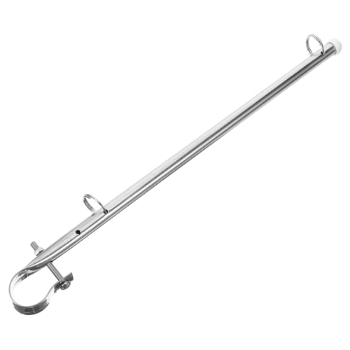 KONTONTY Fahnenmast Für Boote Edelstahl-flaggenhalter Wetterfeste Metallstange Praktische Bootsflaggenhalterung von KONTONTY