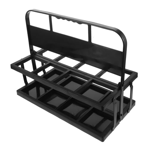 KONTONTY Faltbarer Flaschenhalter für Getränke Tragbarer Handheld Getränketräger für Sportteams und Fußball Wiederverwendbar Leicht und Praktisch Schwarz ohne Flaschen KONTONTY Faltbarer Flaschenhalter für Getränke Tragbarer Handheld Getränketräger für Sportteams und Fußball Wiederverwendbar Leicht und Praktisch Schwarz ohne Flaschen von KONTONTY