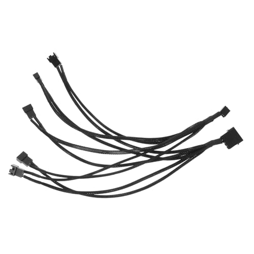 KONTONTY Splitterkabel Für Pc-lüfter Lüfter-konverter-Splitter Computer-lüfterkabel Konverterkabel-Splitter Lüfter-adapterkabel Pc-kühlkabel von KONTONTY