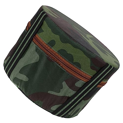 KONTONTY Tragbarer Schaumstoffhocker für Außenbereich Kleiner Campinghocker Platzsparender Gartenhocker Tritthocker für Erwachsene Robuster Unkrauthocker von KONTONTY