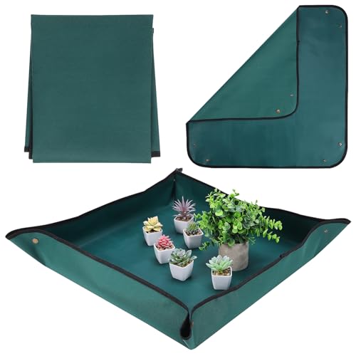 KONTONTY Gartenmatte Robuste Umtopfmatte für und Außenbereich Praktische Faltbare Pflanzmatte für Umtopfen und Gärtnern Sauber und Ordentlich Beim Arbeiten mit Sukkulenten KONTONTY Gartenmatte Robuste Umtopfmatte für und Außenbereich Praktische Faltbare Pflanzmatte für Umtopfen und Gärtnern Sauber und Ordentlich Beim Arbeiten mit Sukkulenten von KONTONTY