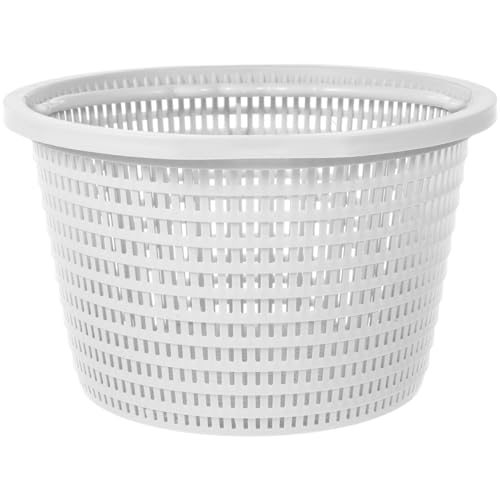 KONTONTY Großer Filterkorb Skimmer-Korb Für Schwimmbecken Filter Pool-siebkorb Schwimmbadfilter Schwimmkorb Für Mesh-Pool-skimmerkorb Korb Sieb Poolkorb Schwimmbad Filter Korb Weiß Ab (2) von KONTONTY