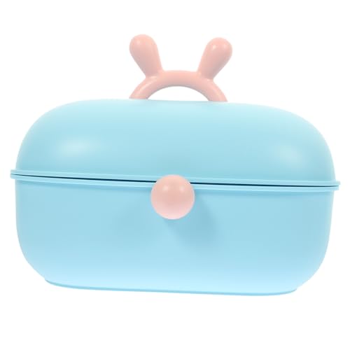 KONTONTY Großer Mehrschichtiger Aufbewahrungsbox Haar Accessoire Organizer mit Hoher Kapazität für Schmuck Nähbedarf und Nagelkunst Stabiler Tischhalter zur Ordentlichen Aufbewahrung von KONTONTY