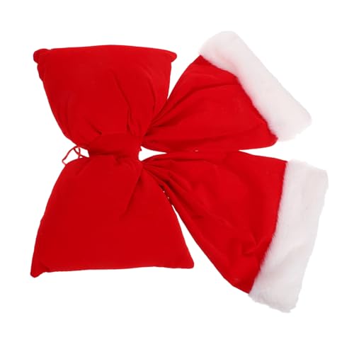 KONTONTY Großer Weihnachts-schleifenanhänger aus Weichem Langlebig und Wiederverwendbar Leicht zum Aufhängen für Weihnachtsbaum Tür Fenster und Festliche Partydekoration von KONTONTY