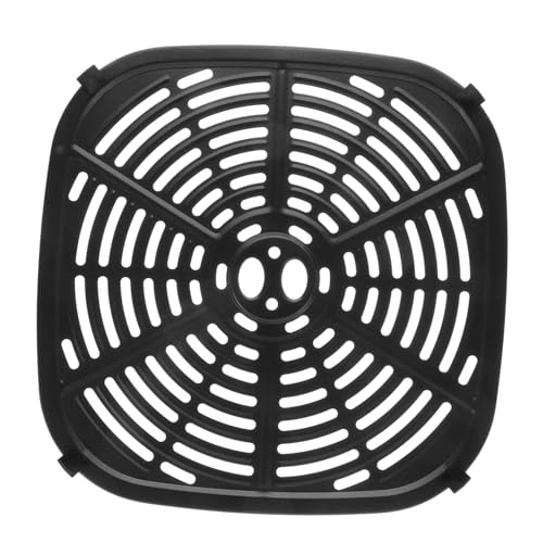 KONTONTY Heißluftfritteusen Grillplatte Antihaft Ersatzplatte Universelles Zubehör für Küchen Luftfritteusen Langlebige Frittier Beschichtung Optimaler Wärmeabtransport von KONTONTY
