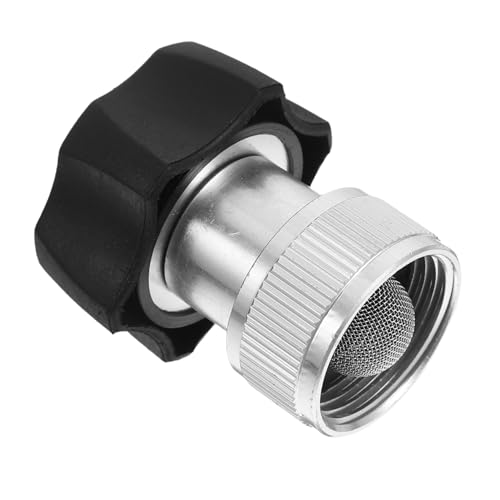 KONTONTY Hochdruckreiniger Schlauchadapter Aluminiumlegierung mit Filter Langlebige und Leichte Verbindung für Vielseitige Reinigungsanwendungen Haushalt und Industrie von KONTONTY