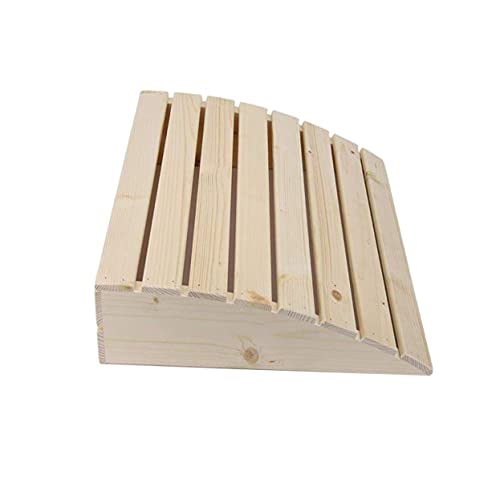 KONTONTY Holzkopfstütze für Sauna Ergonomisches Nackenpolster mit Geschwungener Form für Dampfbad und Wellness Langlebig und für Saunagänger KONTONTY Holzkopfstütze für Sauna Ergonomisches Nackenpolster mit Geschwungener Form für Dampfbad und Wellness Langlebig und für Saunagänger von KONTONTY