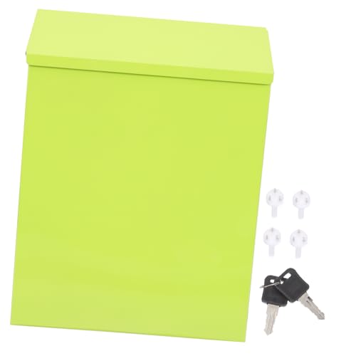 KONTONTY Briefkästen Für Den Außenbereich – Wandbriefkasten Mit Vorschlagskasten Rost-Design von KONTONTY