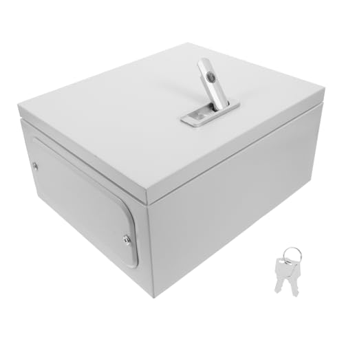 KONTONTY Metall-schaltschrank Für Den Außenbereich Wandmontage Schließfach Rv-steckdose Schaltschrank von KONTONTY