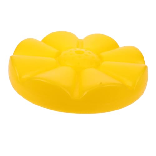 KONTONTY Kletterseil Platte für Robuste und Einfach Installierbare Schwungseil Disk Outdoor Fitness Training Strapazierfähige und Sichere Kletterhilfe Leuchtendem Gelb von KONTONTY