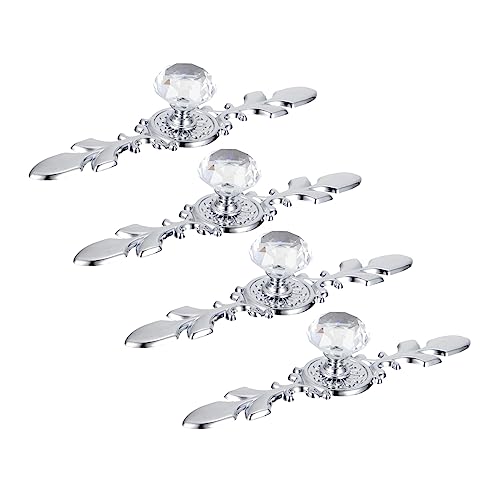 KONTONTY 4stücke Türklinke Aus Glas Möbel Türknauf Schrankknöpfe Kleiderschrank Griff Türgriff Zubehör KONTONTY 4stücke Türklinke Aus Glas Möbel Türknauf Schrankknöpfe Kleiderschrank Griff Türgriff Zubehör von KONTONTY