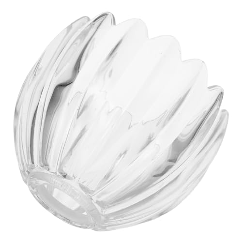 KONTONTY Glas Lampenschirm in Kürbisform Kleiner Schirm Für Tischlampen Dekorative Abdeckung Für Wohnzimmer Und Schlafzimmer Gleichmäßige Lichtverteilung von KONTONTY