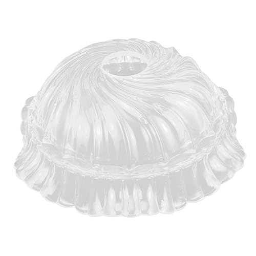 KONTONTY Lampenschirm für Pendelleuchte Dekorative Blumendesign Leuchtenabdeckung Eleganter Lampenschirm Klarem Leicht zu Installieren Geeignet für Wohnzimmer Schlafzimmer und Gastronomie von KONTONTY