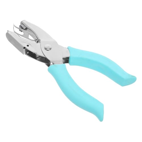 KONTONTY Manueller Locher Einloch Papierstanzer Locher Hand Papierstanzer Bastel Losblattstanzer Metall Klebefolie KONTONTY Manueller Locher Einloch Papierstanzer Locher Hand Papierstanzer Bastel Losblattstanzer Metall Klebefolie von KONTONTY