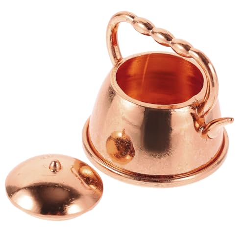 KONTONTY Mini -Retro - winzig Teekannen Miniatur Dekoration geformt wasserkocher Vintage mini Kuscheltier Dekorativer Teekessel Mini - Modell Mini- Metall Roségold KONTONTY Mini -Retro - winzig Teekannen Miniatur Dekoration geformt wasserkocher Vintage mini Kuscheltier Dekorativer Teekessel Mini - Modell Mini- Metall Roségold von KONTONTY
