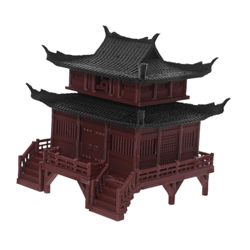 KONTONTY Miniatur Tempel Statue Asiatischer Stil Chinesische Architektur Micro Landschaft Dekor Aquarium Bonsai Zubehör für Schreibtisch und Zen Garten KONTONTY Miniatur Tempel Statue Asiatischer Stil Chinesische Architektur Micro Landschaft Dekor Aquarium Bonsai Zubehör für Schreibtisch und Zen Garten von KONTONTY