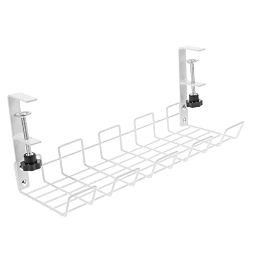 KONTONTY Multi Functional Kabelorganisator für Schreibtische Kabelmanagement Tray zur Unterbringung von Kabeln und Steckdosen Kompakt Stabil und Belüftet für Home Office und von KONTONTY