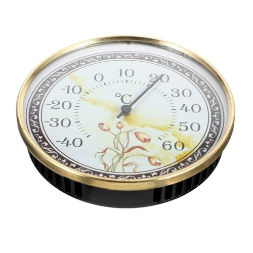 KONTONTY Multifunktionales Raumthermometer mit Großem Display für Innen und Außen Geeignet für Zuhause Gewächshaus Lager Apotheke und Gastronomie Präzise Temperaturüberwachung in von KONTONTY